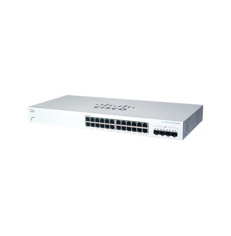 Switch Smart Cisco Business Switching CBS220-24T-4X-EU 24-porty Gigabit 4 porty 10G SFP+ uplink