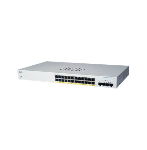 Switch smart Cisco Business CBS220-24FP-4X-EU Smart 24-porty Gigabit PoE+ 4 porty 10G SFP+ uplink