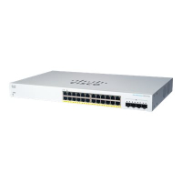 Switch Smart Cisco CBS220 24 porty 10/100/1000 (PoE+) 4 porty 10 Gigabajtów SFP+ (uplink)