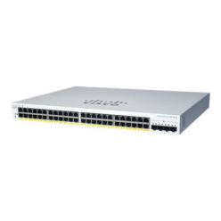 Switch CISCO Business CBS220 Smart 48-port Gigabit Full PoE 740W 4x10G SFP+ uplink