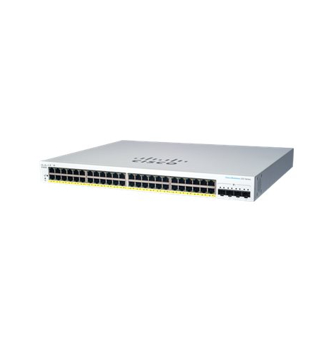 Switch smart Cisco Business CBS220-48P-4X-EU 48-portów 10/100/1000 (PoE+) 4 porty 10G SFP+ uplink