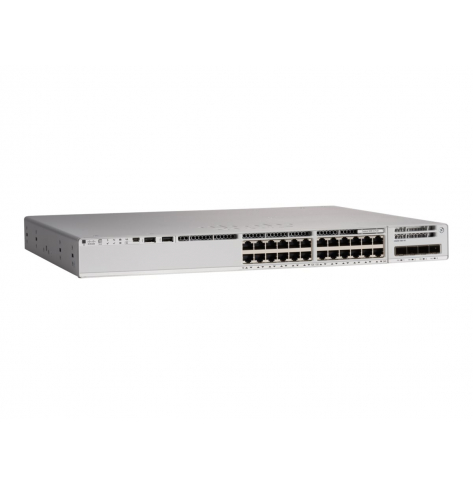 Switch CISCO C9200-24P-E Catalyst 9200 24-port PoE+ Sprzedawany wyłącznie z licencjami DNA