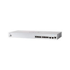 Switch wieżowy zarządzalny Cisco CBS350 20 portów 10/100/1000 (PoE+) 4 porty 2.5GBase-T (PoE+) 2 porty combo 10 Gigabit SFP+/RJ-45 2 porty 10 Gigabit SFP+