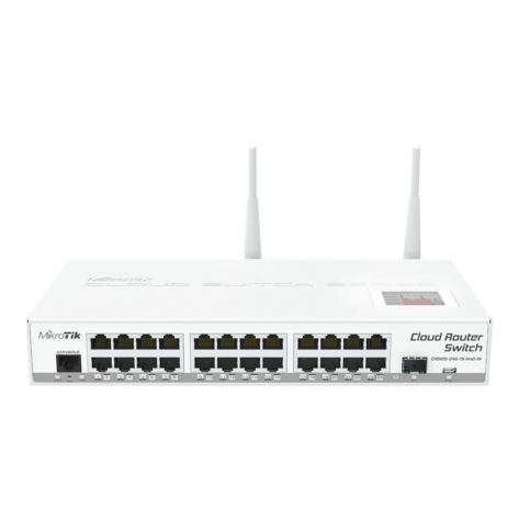 Switch MikroTik CRS125-24G-1S-2HnD-IN CRS125-24G-1S-2Hn L5 24xGig LAN 1xSF Switch