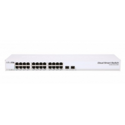 Switch MikroTik CRS326-24G-2S+RM 800MHZ 512MB 24XGE 2XSFP+ 1XSERIAL -RJ45 L5