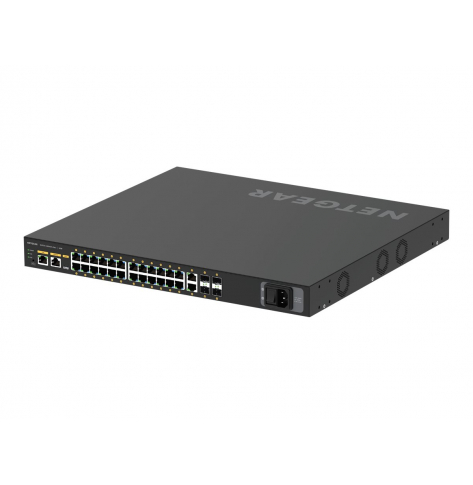 Switch Netgear GSM4230PX-100EUS AV Line M4250-26G4XF-PoE+ 24x1G PoE+ 480W 2x1G and 4xSFP+ Managed Switch