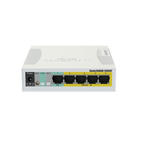 Switch Smart RB260GSP CSS106-1G-4P-1S PoE