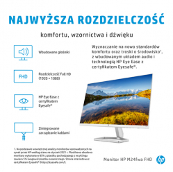 Monitor HP M24fwa 23.8 IPS FHD 3D-Sub HDMI 2Y