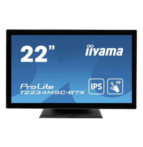 Monitor IIYAMA T2234MSC-B7X 21.5 PCAP IPS LED FHD VGA DP HDMI