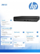 Komputer HP Inc. Desktop Mini 260DM G3 i5-7200U 256 8GB W10P