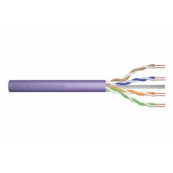 Kabel DIGITUS cat.6 U/UTP Dca AWG 23/1 LSOH 100m violet