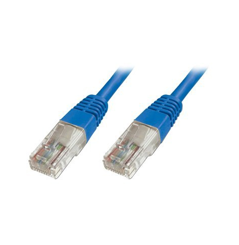 DIGITUS CAT 5e U-UTP patch cable PVC AWG 26/7 length 10m color blue