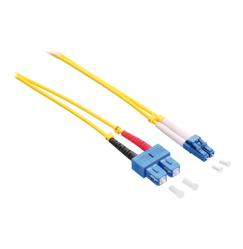 LOGILINK FP0LS02 Fiber duplex patchcable OS2 9/125 LC-SC yellow 2 m