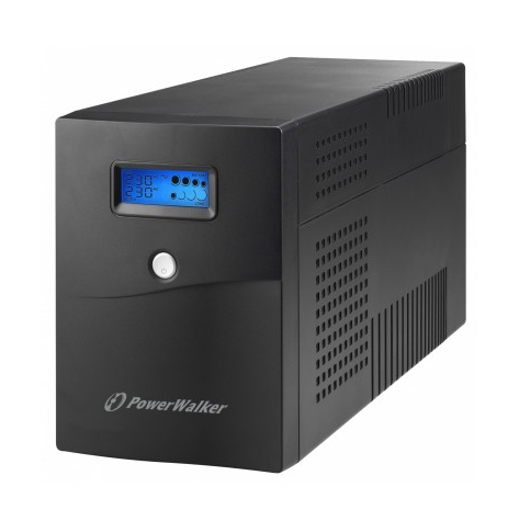 UPS Power Walker Line-Interactive 3000VA SCL 4x Schuko RJ11/RJ45 In/Out USB LCD