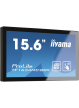 Monitor Iiyama 15.6 PCAP Bezel Free 10P Touch with Anti-Finger FHD DP HDMI VGA USB Interface