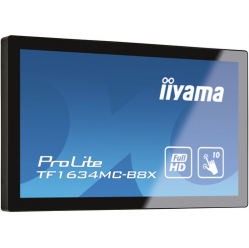 Monitor Iiyama 15.6 PCAP Bezel Free 10P Touch with Anti-Finger FHD DP HDMI VGA USB Interface