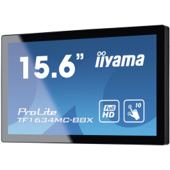 Monitor Iiyama 15.6 PCAP Bezel Free 10P Touch with Anti-Finger FHD DP HDMI VGA USB Interface