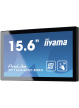 Monitor Iiyama 15.6 PCAP Bezel Free 10P Touch with Anti-Finger FHD DP HDMI VGA USB Interface