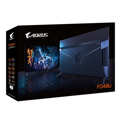 Monitor Gigabyte AORUS FO48U 47.53 OLED 3840 x 2160 UHD 135 cd/m2 120Hz 1ms