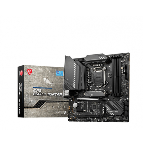 Płyta główna MSI MAG B560M MORTAR Socket 1200 DDR4 up to 128GB 8xUSB 2.0 5xUSB 3.2