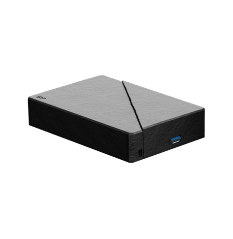 Dysk Silicon Power External HDD Stream S07 6TB 3.5inch USB 3.2 adaptor EU Led light Black