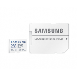 Karta pamięci Samsung EVO PLUS microSD 256GB Class10 Read up to 130MB/s