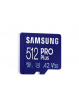 Karta pamięci Samsung PRO PLUS microSD 512GB Class10 Read up to 160MB/s