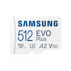 Karta pamięci SAMSUNG EVO PLUS microSD 512GB Class10 Read up to 130MB/s