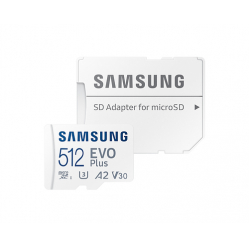 Karta pamięci SAMSUNG EVO PLUS microSD 512GB Class10 Read up to 130MB/s