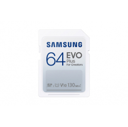 Karta pamięci SAMSUNG EVO PLUS SDXC 64GB Class10 UHS-I Read up to 130MB/s