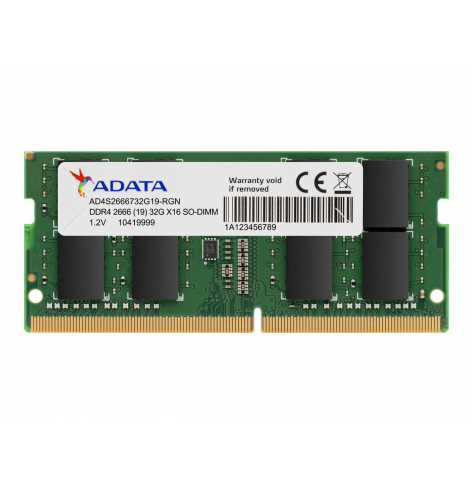 Pamięć ADATA DDR4 32GB SODIMM 2666MHz