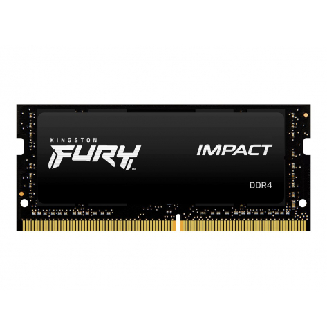 Pamięć KINGSTON 16GB 2666MHz DDR4 CL15 SODIMM 1Gx8 FURY Impact