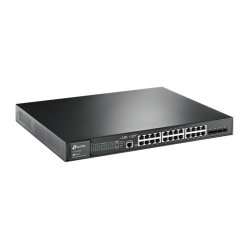 Switch TP-LINK JetStream 28-Port Gigabit L2+ Managed Switch with 24-Port PoE+