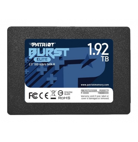 Dysk SSD PATRIOT Burst Elite 1.92TB SATA 3 2.5Inch
