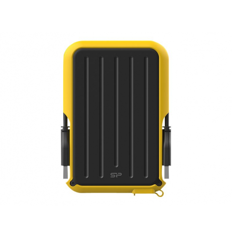 Dysk Silicon Power External HDD Armor A66 2.5inch 2TB USB 3.2 IPX4 Yellow