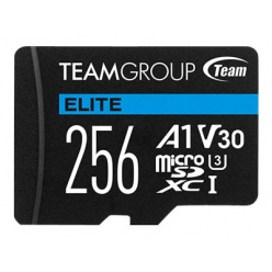 Karta pamięci Team Group Micro SDXC 256GB Elite A1 V30 + Adapter