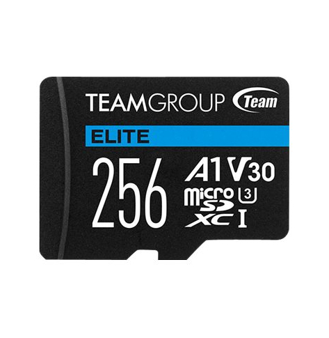 Karta pamięci Team Group Micro SDXC 256GB Elite A1 V30 + Adapter