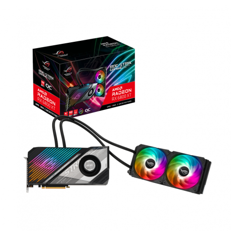 Karta graficzna ASUS ROG Strix LC Radeon RX 6800 XT OC edition 16GB GDDR6 HDMI 2xDP