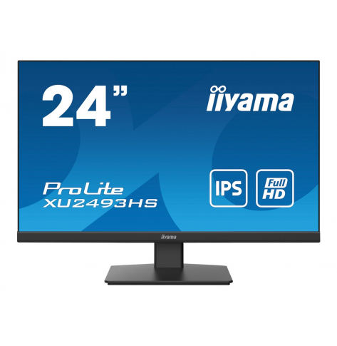 Monitor Iiyama XU2493HS-B4 24 ETE IPS Panel 16:9 1000:1 250cd/m2 4ms HDMI VGA DP