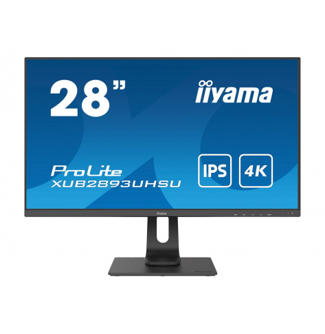 Monitor IIYAMA XUB2893UHSU-B1 28 WIDE LCD 3840x2160 4K UHD IPS panel HDMI 3ms 