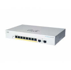 Switch Smart CISCO Business Switching CBS220 8-portów 10/100/1000 (PoE+) 2 porty Gigabit SFP (uplink)