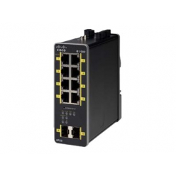 Switch CISCO IE-1000-8P2S-LM 8 portów 10/100/1000 (PoE+) 2 porty 1000Base-X SFP (uplink)