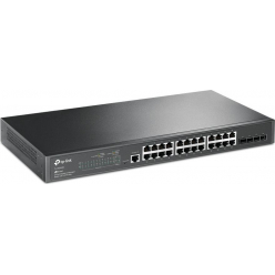 Switch TP-LINK TL-SG3428 JetStream 24-Port Gigabit L2+ Managed Switch with 4 SFP Slots Omada SDN (P)