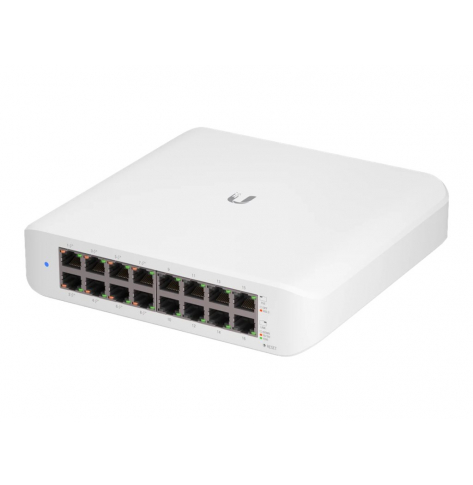 Switch Ubiquiti UniFi Lite 16 Gigabit RJ45 ports including 8x 802.3at PoE+