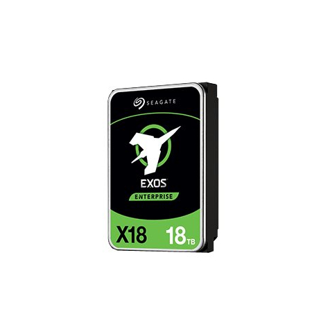 Dysk serwerowy Seagate Exos X18 16TB HDD SATA 6Gb/s 7200RPM 256MB cache 3.5 24x7 SED 512e/4KN BLK