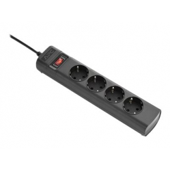 Listwa zasilająca Power Strip IEC C14 TO 4 Outlet Schutzkontakt CEE 7/3 230V Germany