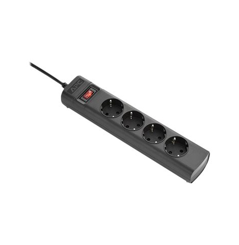 Listwa zasilająca Power Strip IEC C14 TO 4 Outlet Schutzkontakt CEE 7/3 230V Germany