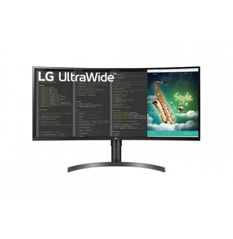 Monitor LG 35WN75C-B 35 UltraWide QHD HDR VA Curved 