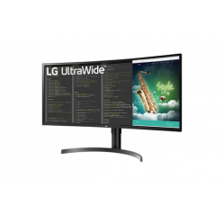 Monitor LG 35WN75C-B 35 UltraWide QHD HDR VA Curved 