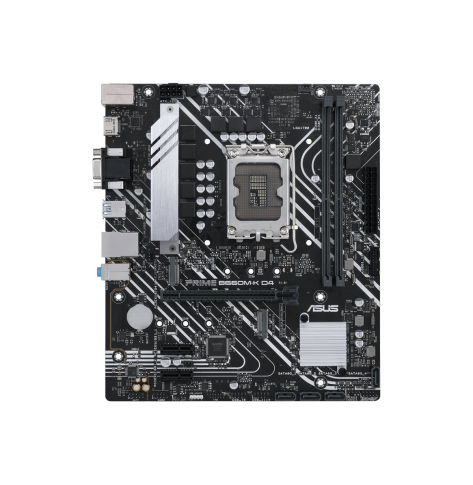 Płyta główna ASUS PRIME B660M-K D4 LGA 1700 1xD-Sub port 1xHDMI 1xPCle 4.0/3.0 x16 slot